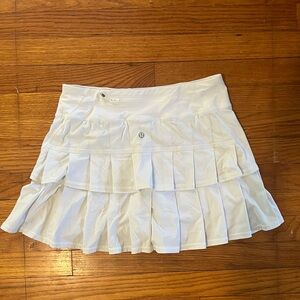 Lululemon Pace Setter White Skort